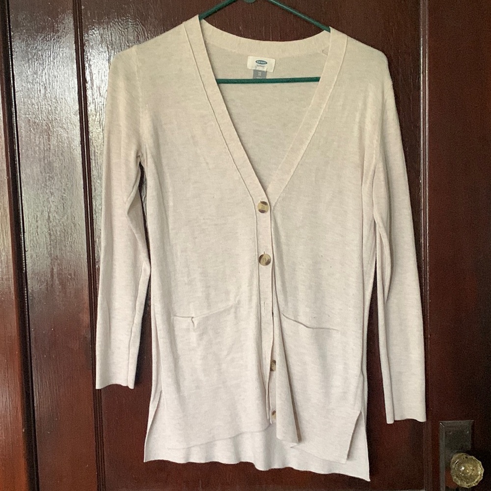 Cream Long Sweater